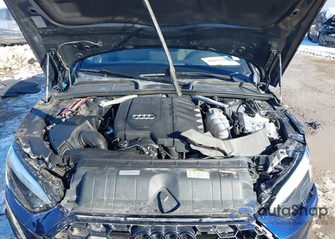 2022 Audi A5 Premium Plus 45 Tfsi S Line Quattro S Tronic из США, поврежденный, VIN WAUTAAF51NA017908